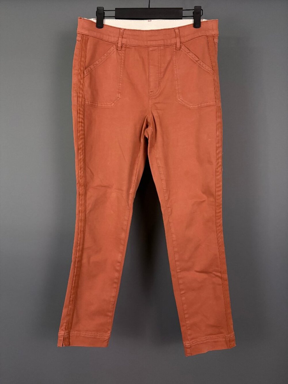 Tribal Rust Side Stripe Stretch Ankle Pants Size 6